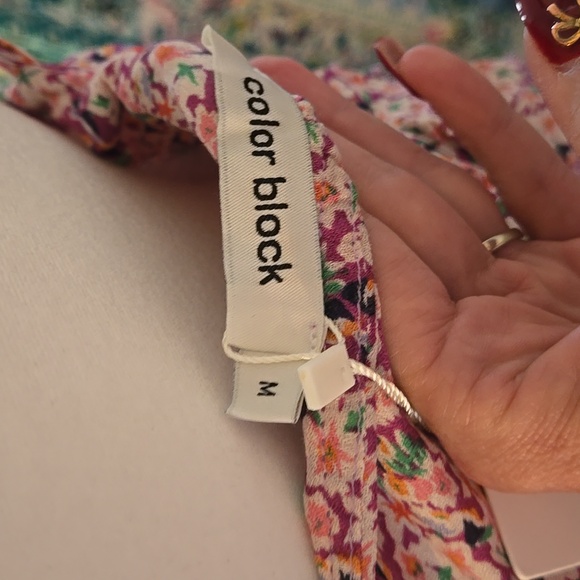 Chic Floral Maxi Dress in Pink and Purple New - Picture 10 of 17